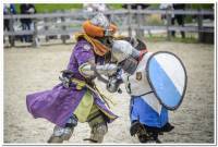 В Древнем Киеве отпраздновали День столицы рыцарскими боями